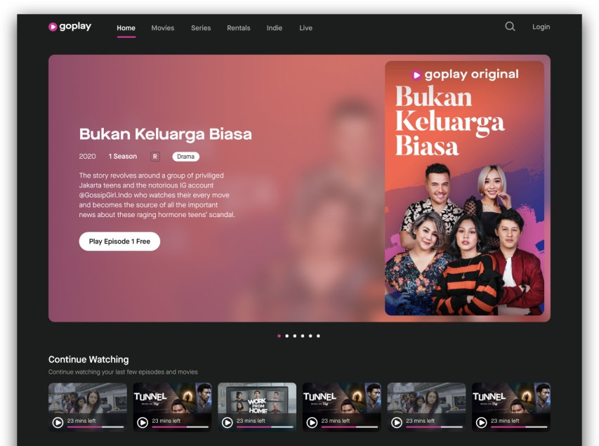 Web interface