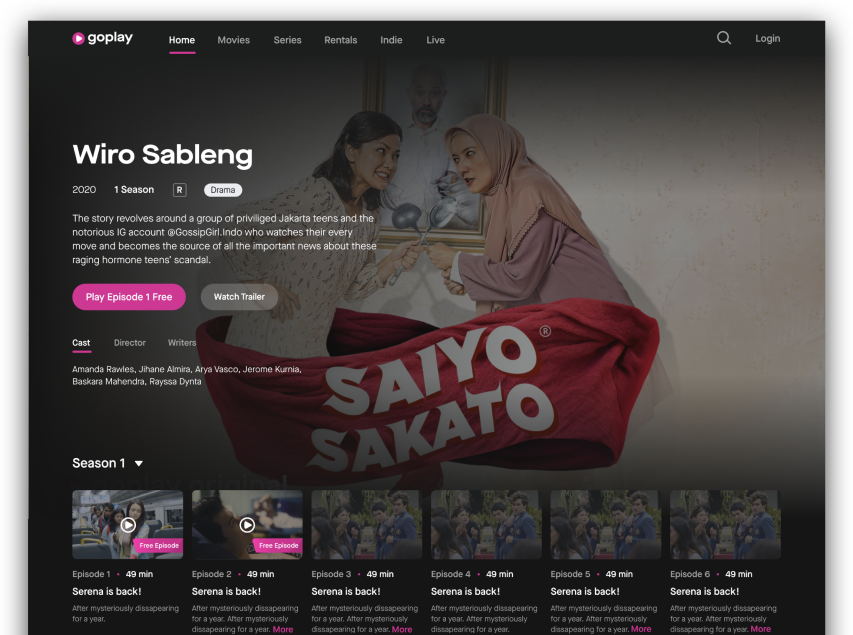 Web interface