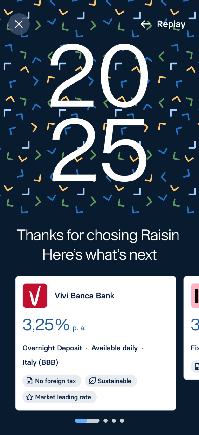 Raisin Wrapped — closing screen