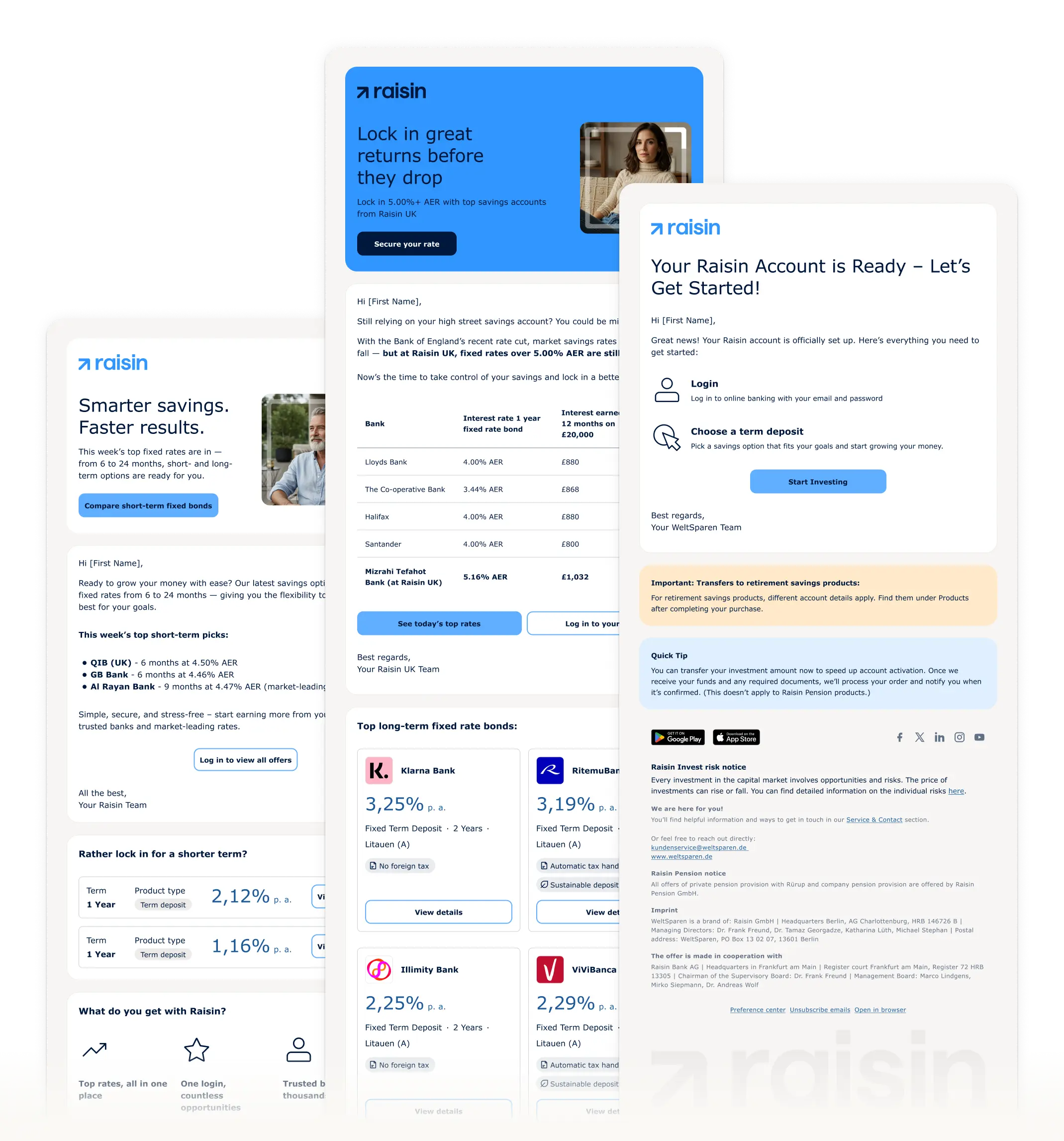 Governed email system — marketing and transactional templates across use cases