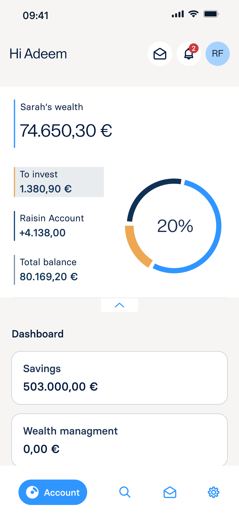 Legacy mobile app — disconnected from web